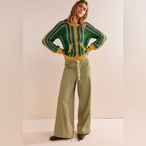 Free People Beach Dayton City Pullover 
Rolling Hills Combo NWT | Size Medium